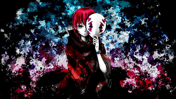 HD wallpaper: anime deadman wonderland, one person, red, horror, fear, tree  | Wallpaper Flare