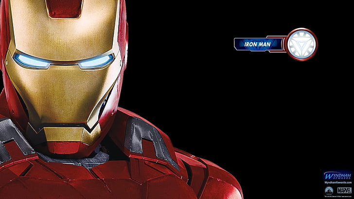 Iron-Man illustration, Iron Man, Marvel Comics, red, no people, HD wallpaper