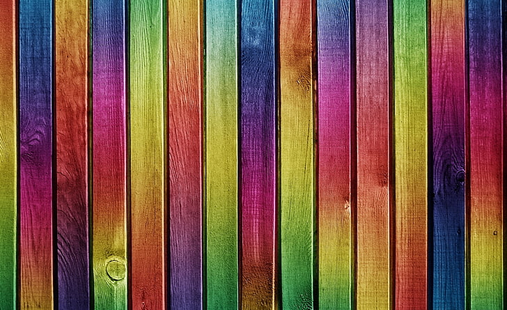 Colorful Wood Background, multicolored pallet board, Aero, multi colored, HD wallpaper