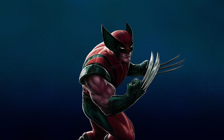 Marvel X-Men Wolverine, anger, Logan, Comics, steel claws, sport, HD wallpaper