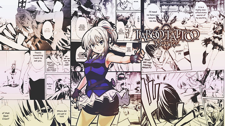 HD wallpaper: Anime, Taboo Tattoo, Bluesy Fluesy | Wallpaper Flare