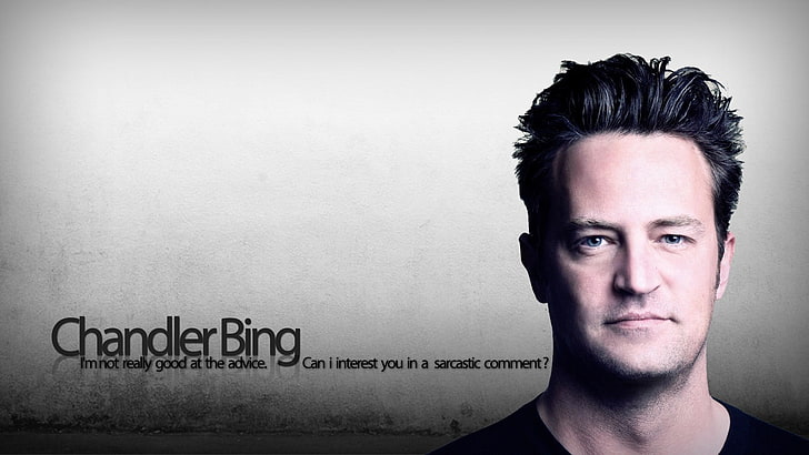 Chandler Bing quote wallpaper  Sarcastic wallpaper Funny nurse quotes  Sarcastic one liners