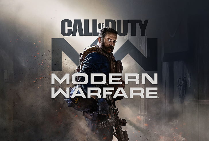 hat, shooter, Call of Duty: Modern Warfare, Title art, reboot
