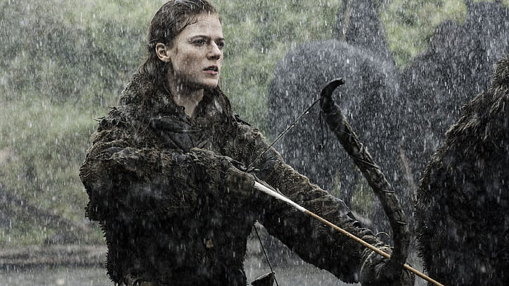 Ygritte from Game of Thrones, rose leslie, HD wallpaper