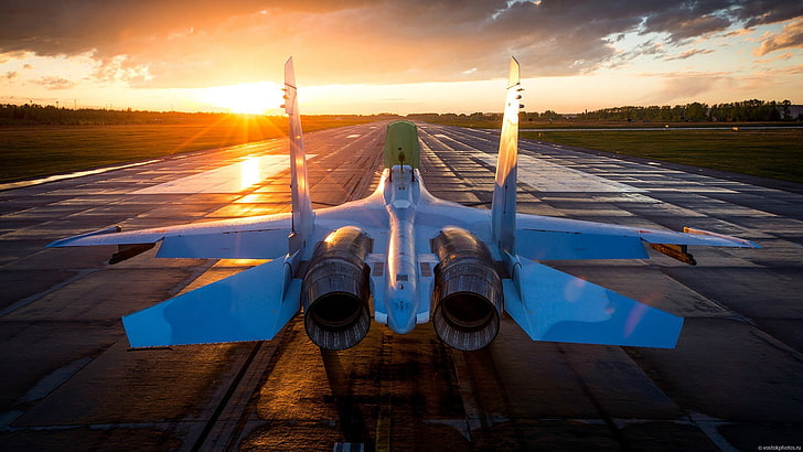 blue jet fighter, military, military aircraft, Sukhoi, sukhoi Su-30, HD wallpaper
