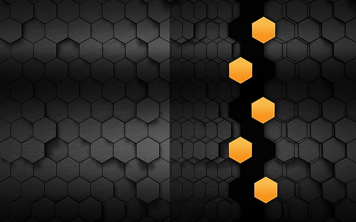 grid, hexagon, honeycombs