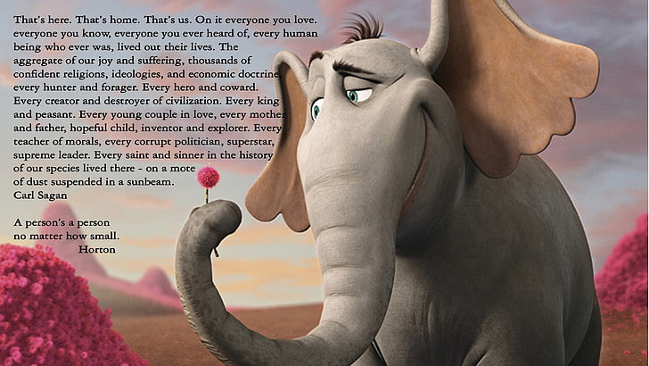 Norton elephant character, movies, Horton Hears a Who, animated movies