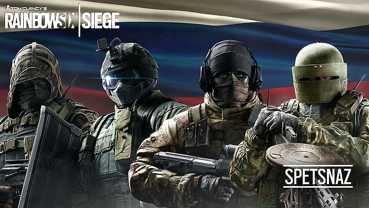 Tom Clancy's Rainbow Six Siege Spetsnaz, HD wallpaper