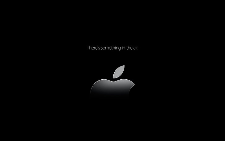 HD wallpaper: Apple logo, dark, comp, brand, eypl, black background, human  hand | Wallpaper Flare