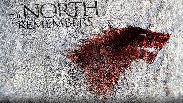 brown and black area rug, Game of Thrones, direwolves, text, close-up, HD wallpaper