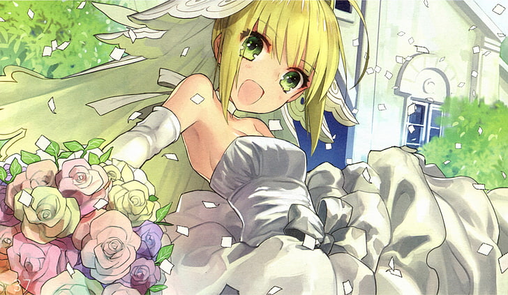 Anime, Fate/Extra CCC, Nero Claudius, HD wallpaper
