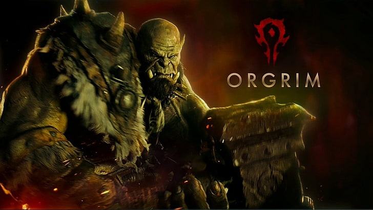 horde, movie, Orgrim, poster, warcraft, Warcraft Movie, Wow Movie