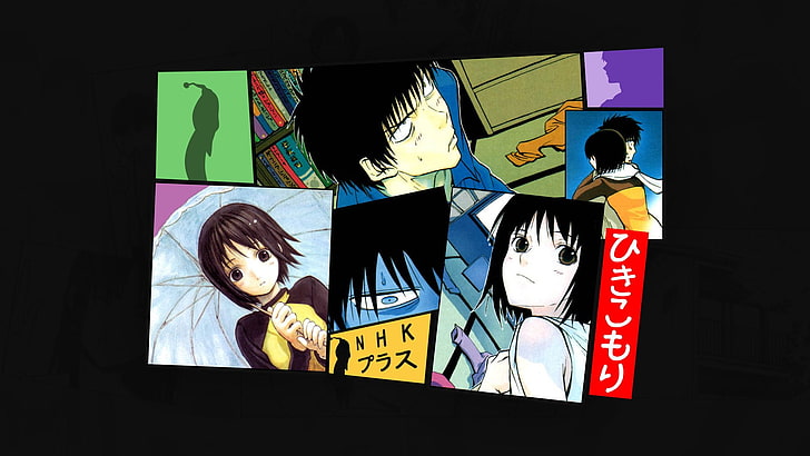 Anime, Welcome To The N.H.K., Misaki Nakahara, Tatsuhiro Satou, HD wallpaper