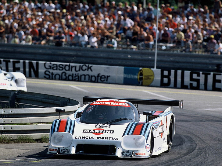 1983, group c, lancia, lc2, race, racing, HD wallpaper