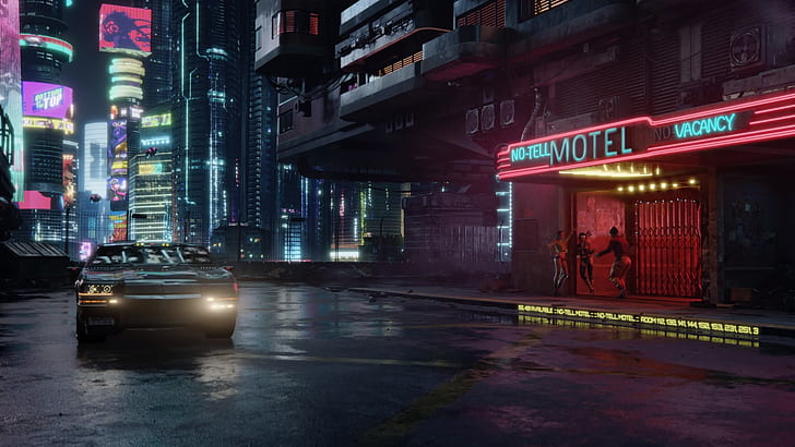 future, cyberpunk, video game, CD Projekt RED, Cyberpunk 2077, HD wallpaper