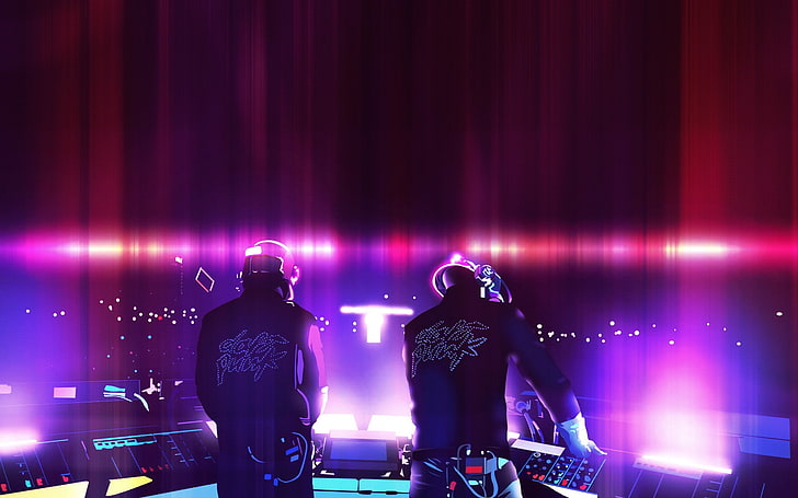Daft Punk, music, nightlife, arts culture and entertainment, HD wallpaper