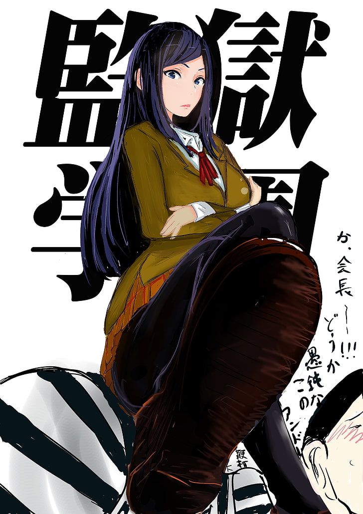 Prison School, anime girls, Kurihara Mari, one person, women, HD wallpaper