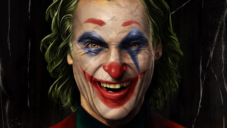 Movie, Joker, Clown, DC Comics, Joaquin Phoenix, HD wallpaper