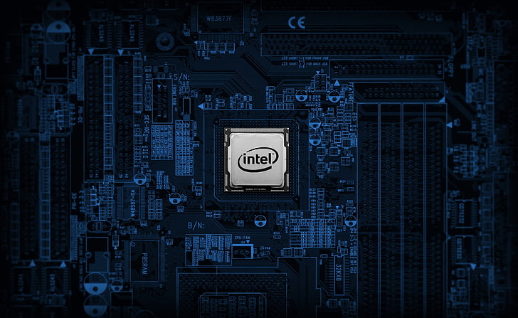 Intel Motherboard, Intel computer processor, Computers, Hardware, HD wallpaper