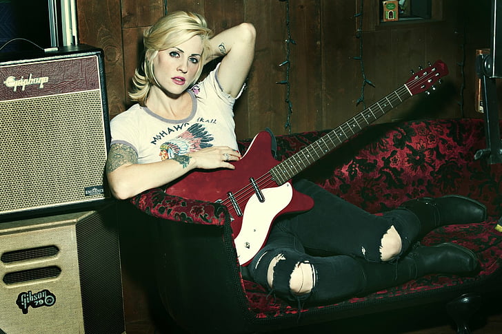 Singers, Brody Dalle, The Distillers, HD wallpaper