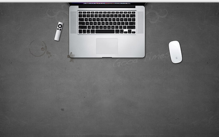 Cha Ministro mundo HD wallpaper: MacBook Pro with Apple TV remote and Apple Magic Mouse,  notebook | Wallpaper Flare