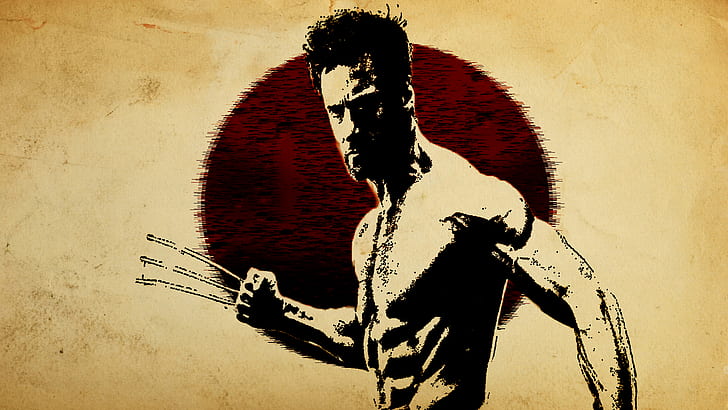 Wolverine, X-Men Origins: Wolverine, Logan, Hugh Jackman, HD wallpaper