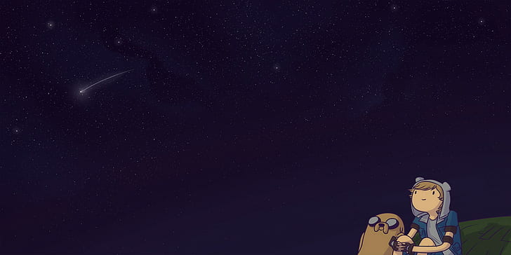 Adventure Time, Jake the Dog, Finn the Human, HD wallpaper