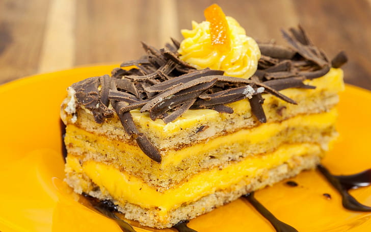 Cake Frosting Chocolate, nature, food, sweet, dessert, HD wallpaper