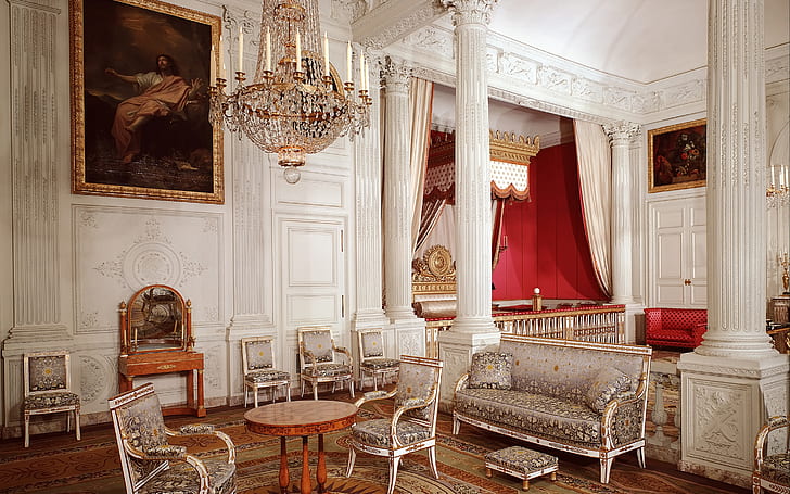 Versailles Palace Interior, the palace, design, interior design, HD wallpaper