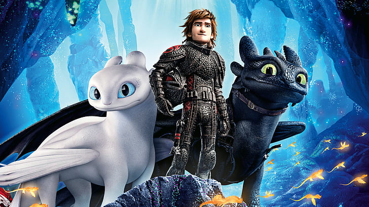 How to Train Your Dragon, How to Train Your Dragon: The Hidden World, HD wallpaper