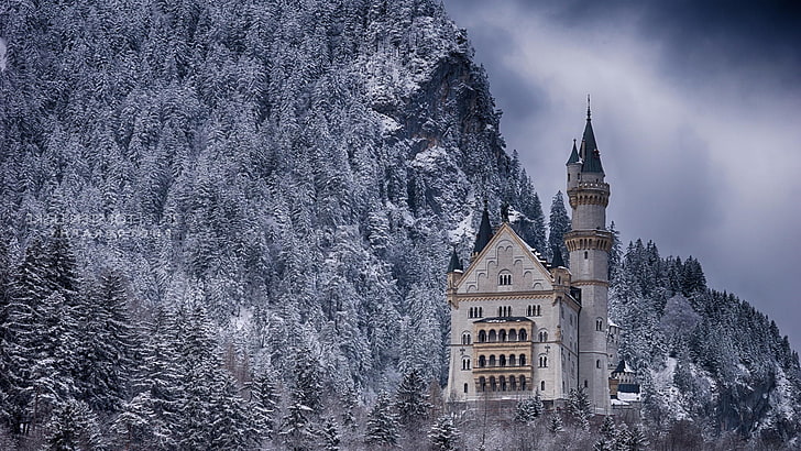 HD wallpaper: architecture, castle, forest, Germany, landscape, mountain |  Wallpaper Flare