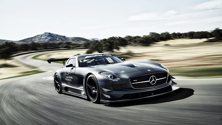 Mercedes-Benz, supercars, transportation, speed, mode of transportation, HD wallpaper