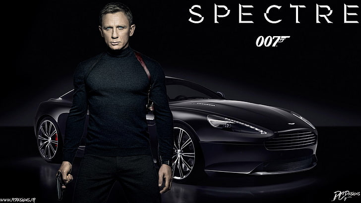 Spectre 2015 James Bond 007 Movies Wallpaper 04, car, mode of transportation, HD wallpaper