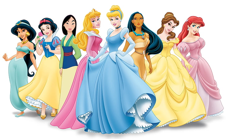 Disney Princess HD Wallpaper, Disney's Princesses wallpaper, Cartoons, HD wallpaper
