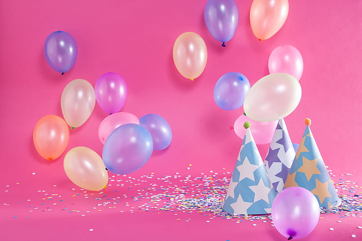 HD wallpaper: background, birthday, holiday, balls | Wallpaper Flare