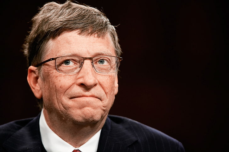 Glasses, Microsoft, Male, Bill Gates, William Henry Gates III