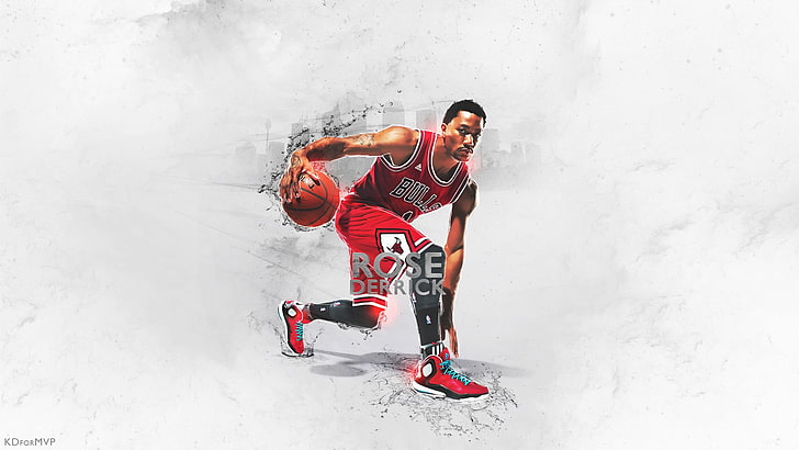Derrick Rose-2016-17 NBA Desktop Wallpaper, full length, lifestyles