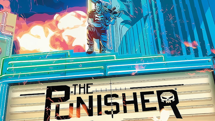 The Punisher, comic books, Marvel Comics, Frank Castle, HD wallpaper