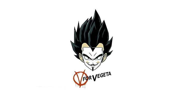 HD wallpaper: Dragon Ball Z V for Vegeta illustration, Super Saiyan, fan  art | Wallpaper Flare