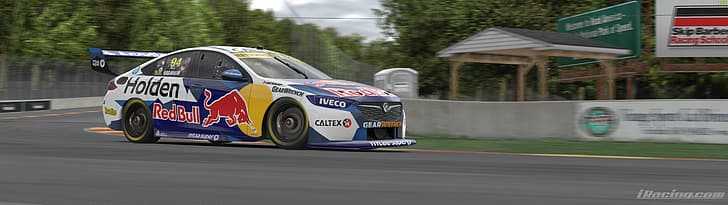 motorsport, iRacing, race cars, supercars, Australia, Holden, HD wallpaper