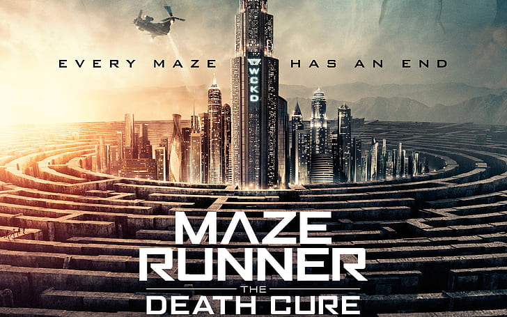 Maze Runner The Death Cure Movie Poster 70 X 45 cm