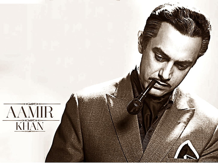Aamir Khan   Photoshoot, one person, communication, text, men, HD wallpaper