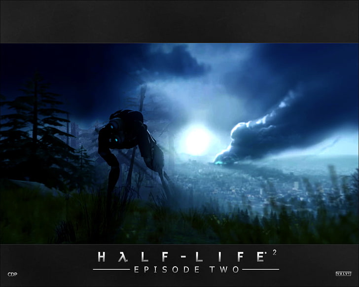 Half-Life, video games, Half-Life 2, Combine, one person, nature, HD wallpaper