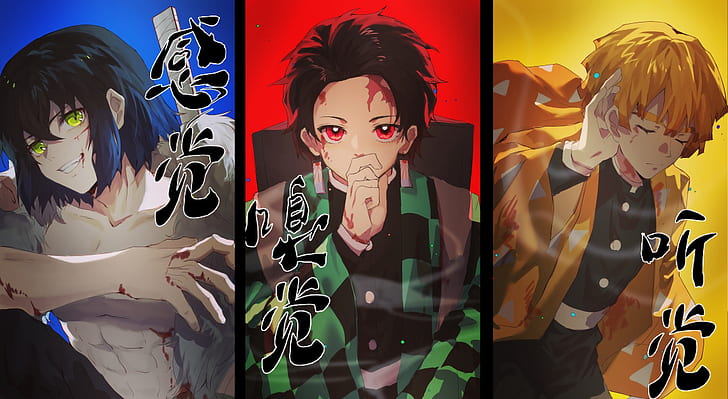 Tanjiro, Demon Slayer Season 2, Demon, Zenistu, Inosuke, Anime 2021, Demon  Slayer, HD phone wallpaper