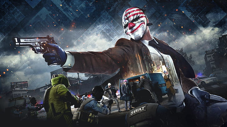 Payday, Payday 2, HD wallpaper