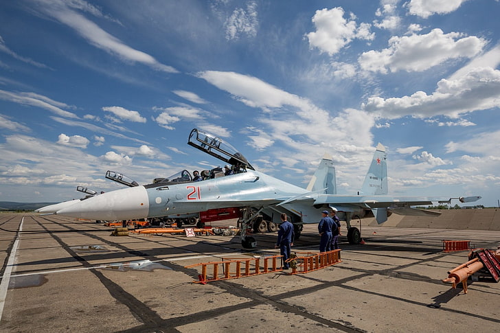 Jet Fighters, Sukhoi Su-30, HD wallpaper