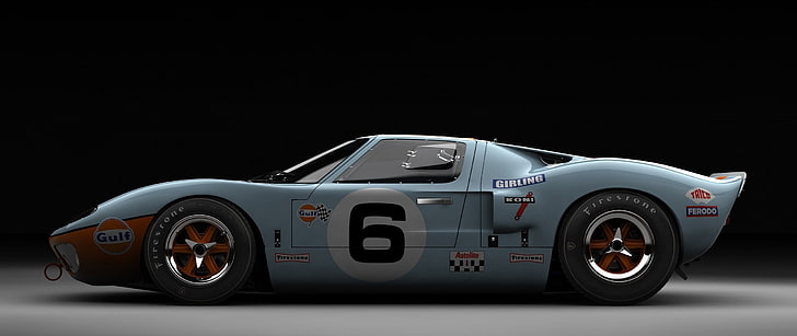 car, Ford GT40, race cars