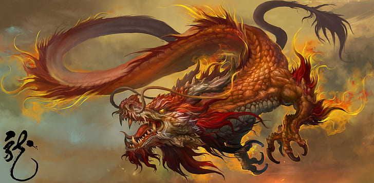 fantasy dragon desktop wallpaper