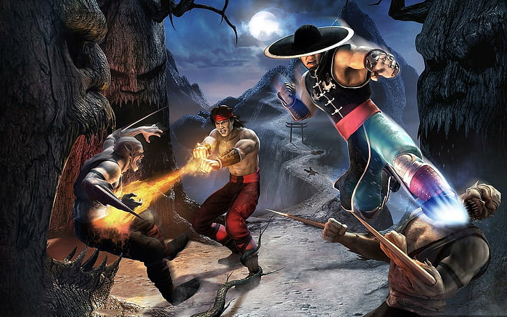 Video Game, Mortal Kombat: Shaolin Monks, Kung Lao, Liu Kang