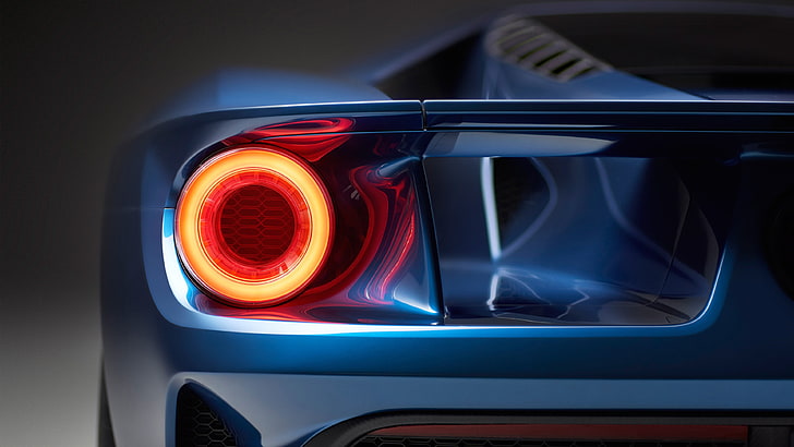 blue Ferrari supercar, artwork, video games, Forza Motorsport 6, HD wallpaper